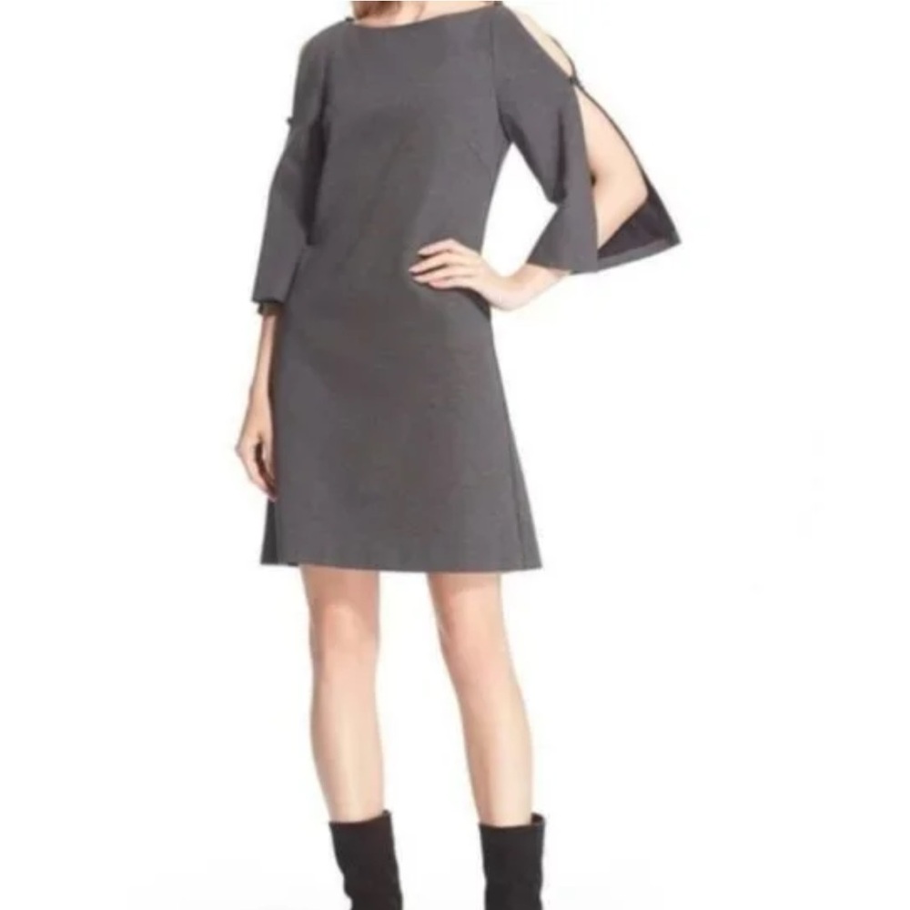Elegant Grey Women's Dress